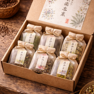 set de bolsitas de té artesanal (japón)